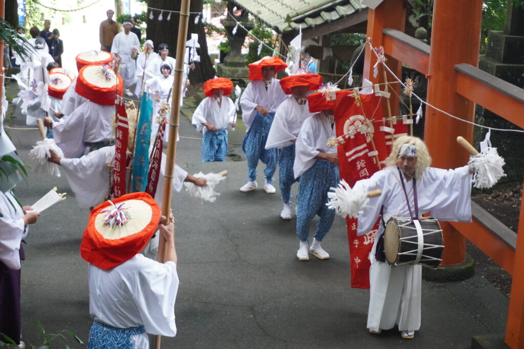 臼太鼓踊りの写真1