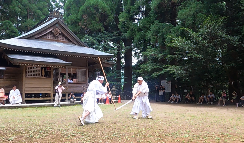 白刃の演舞の画像