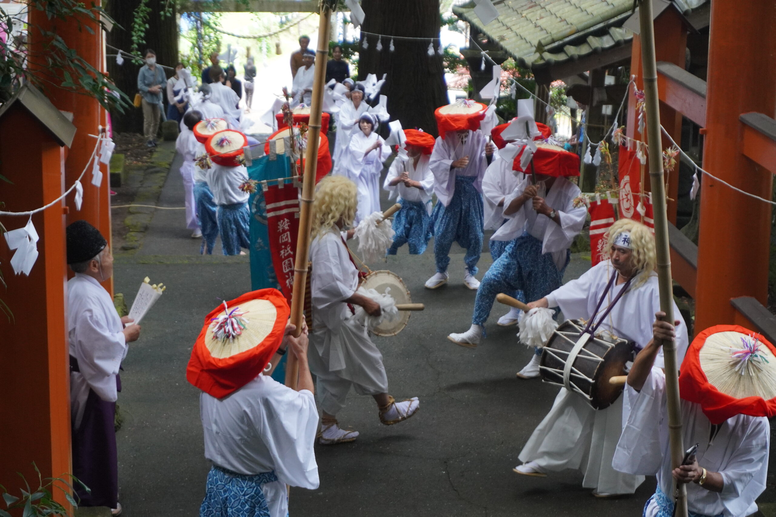 祇園神社のおくんち祭りの写真1