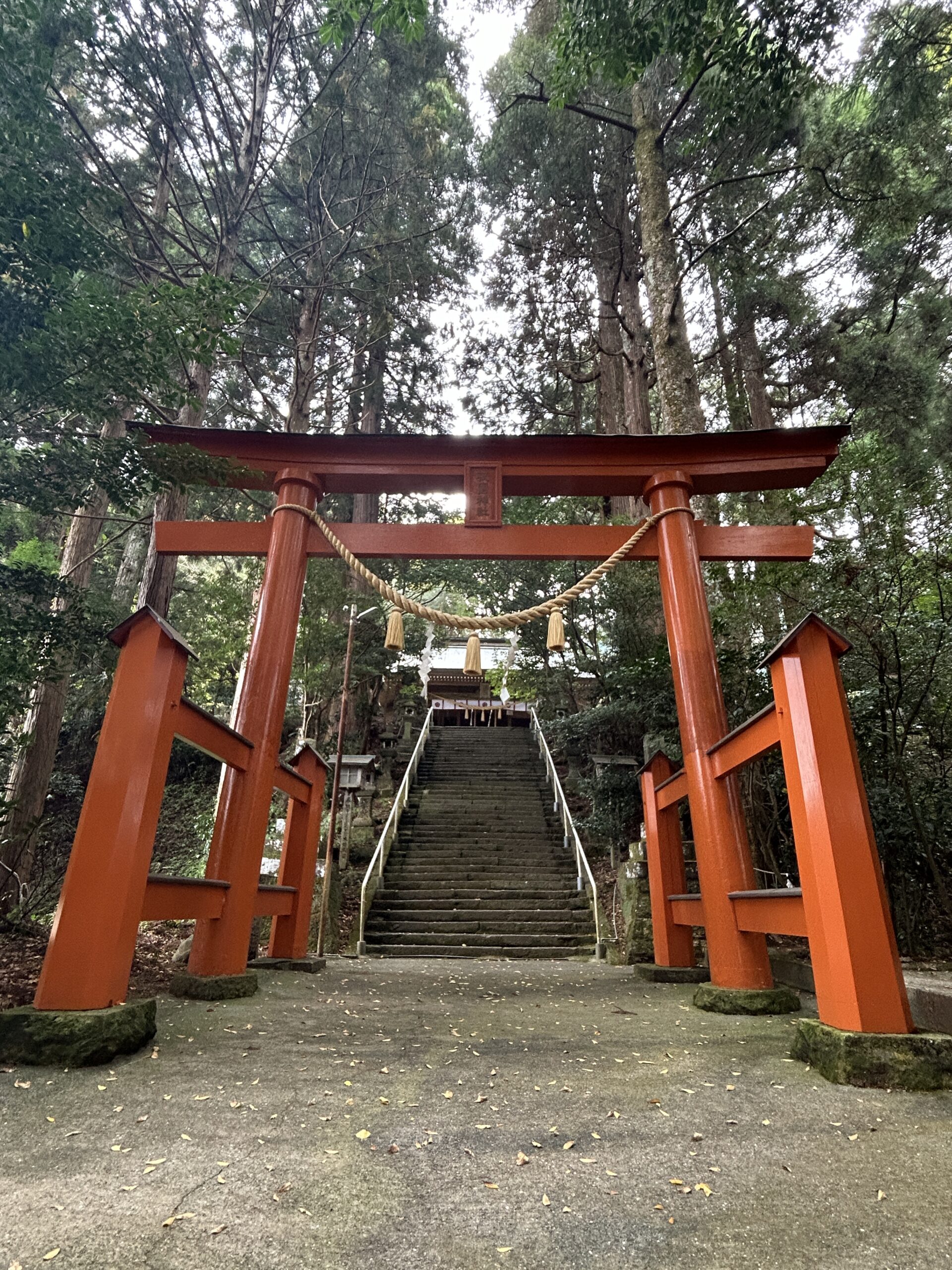 祇園神社の大鳥居の写真